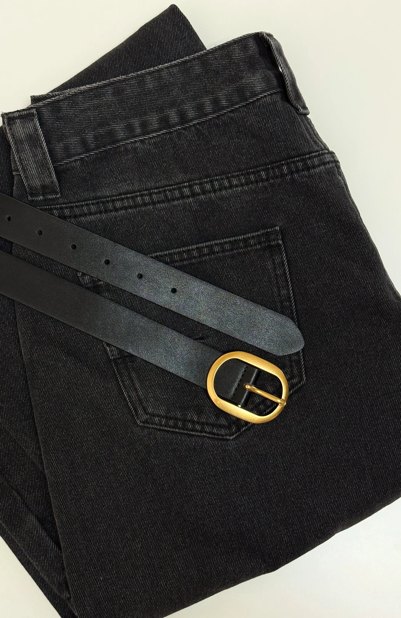 Kelvis Belt Black PU